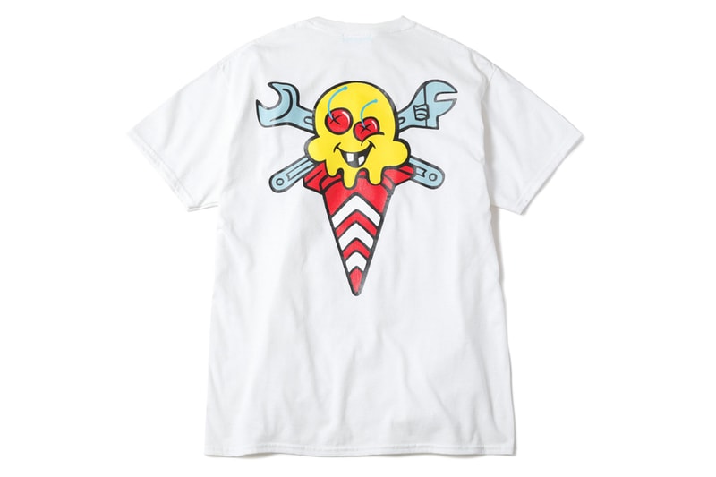 ICECREAM x Egawa "YOPPI" Yoshifumi 2019 Capsule Billionaire Boys Club Skatewear Skateboarding Pharrell Williams Tokyo Osaka T19 skateboards 