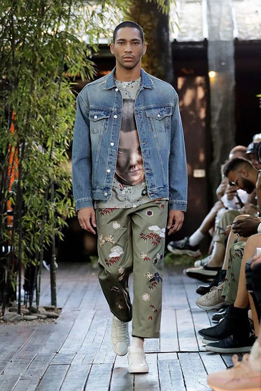 ih nom uh nit Debuts 'Stranger Things' Tees During SS20 Runway Show eleven netflix spring summer 2020 milan fashion week