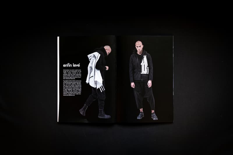 'items.' Techwear Magazine Third Issue Inside release global drop date info editorial riot division enfin leve article feature
