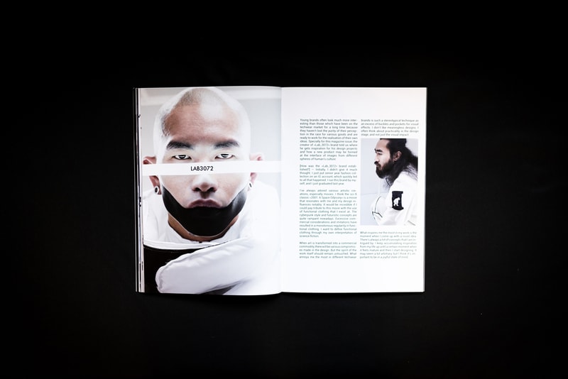 'items.' Techwear Magazine Third Issue Inside release global drop date info editorial riot division enfin leve article feature