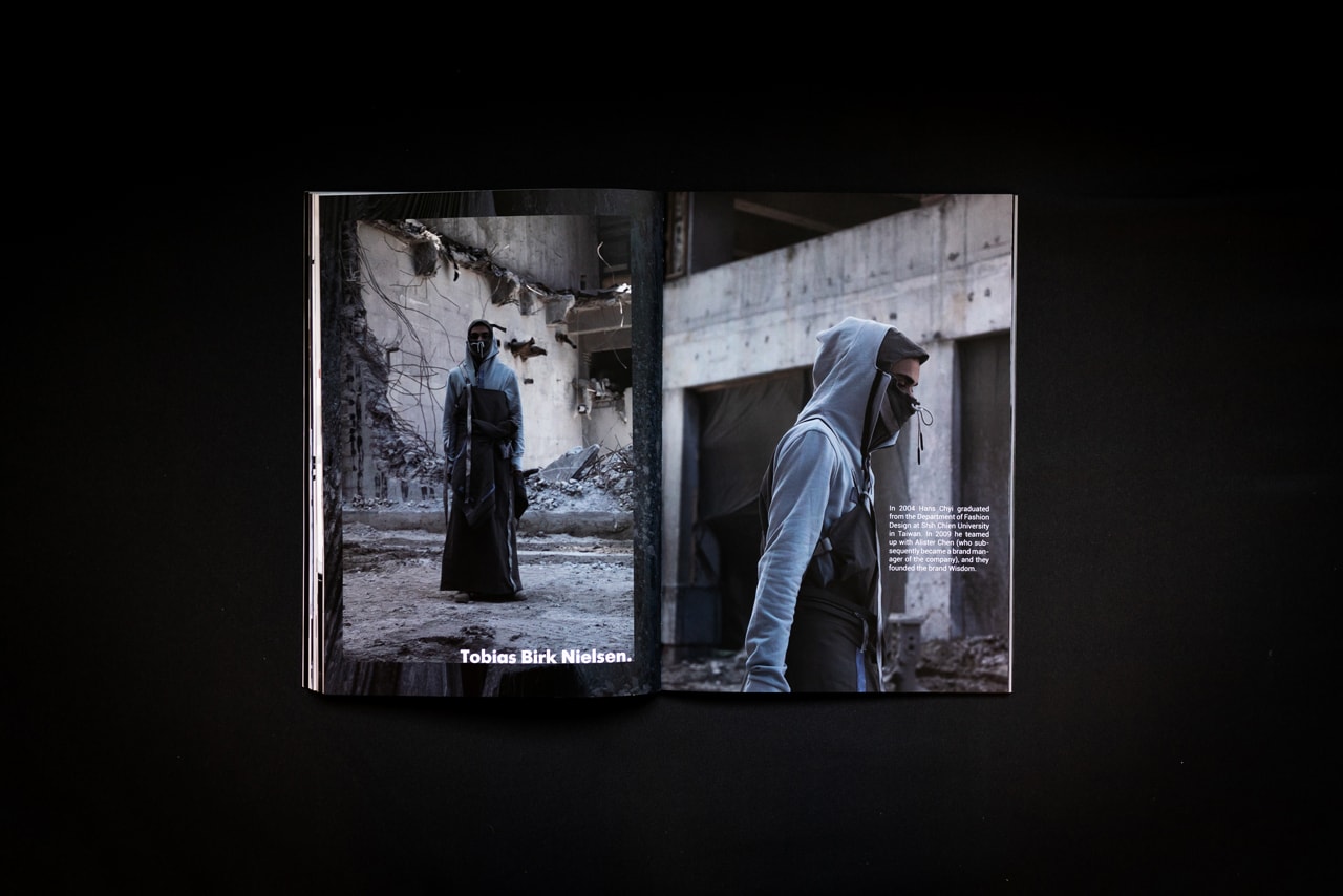 'items.' Techwear Magazine Third Issue Inside release global drop date info editorial riot division enfin leve article feature