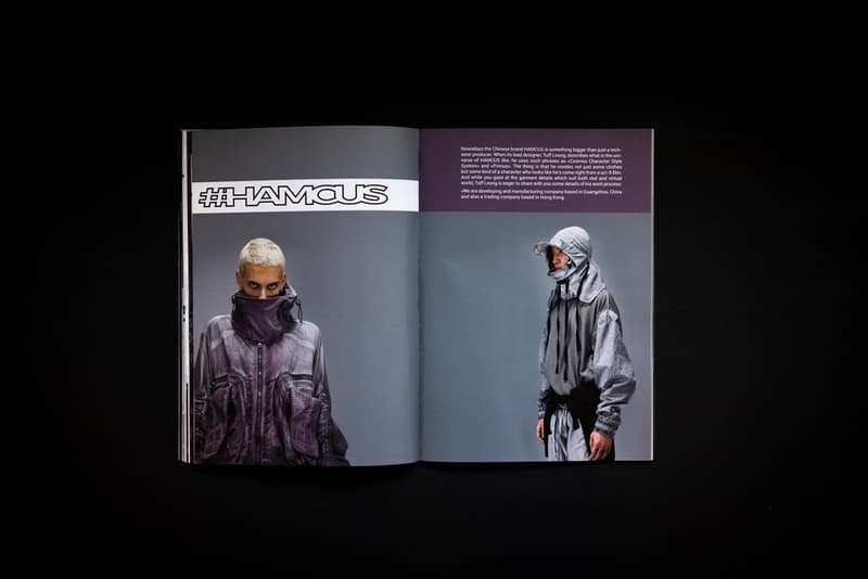 'items.' Techwear Magazine Third Issue Inside release global drop date info editorial riot division enfin leve article feature