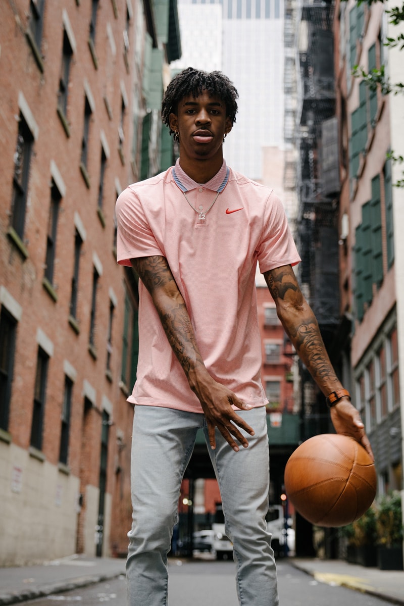 Ja Morant fashion Style nike Sneakers HYPEBEAST Streetsnaps new york city nba draft 2019 shoes tissot watch hoop earrings 12 chain jewelry air jordan 1 polo gold shirt