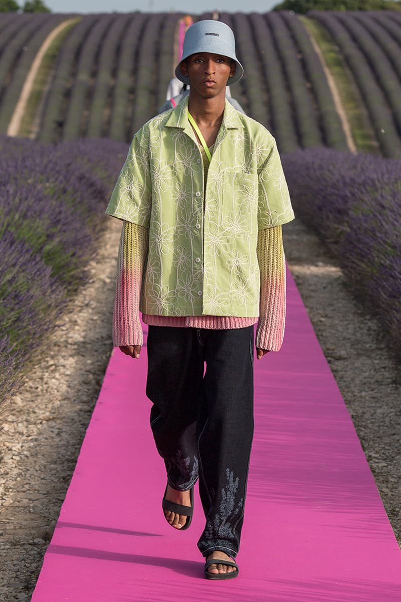 Jacquemus Spring/Summer 2020 Show "Le Coup de Soleil" The Sunburn Paris Fashion Week Men's SS20 Runway Collection Closer Look Review Best Looks Simon Porte Fashion Swarovski Collaboration