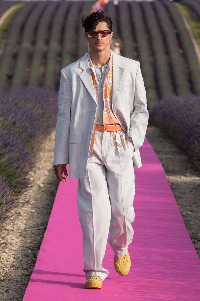 Jacquemus Spring/Summer 2020 Show "Le Coup de Soleil" The Sunburn Paris Fashion Week Men's SS20 Runway Collection Closer Look Review Best Looks Simon Porte Fashion Swarovski Collaboration