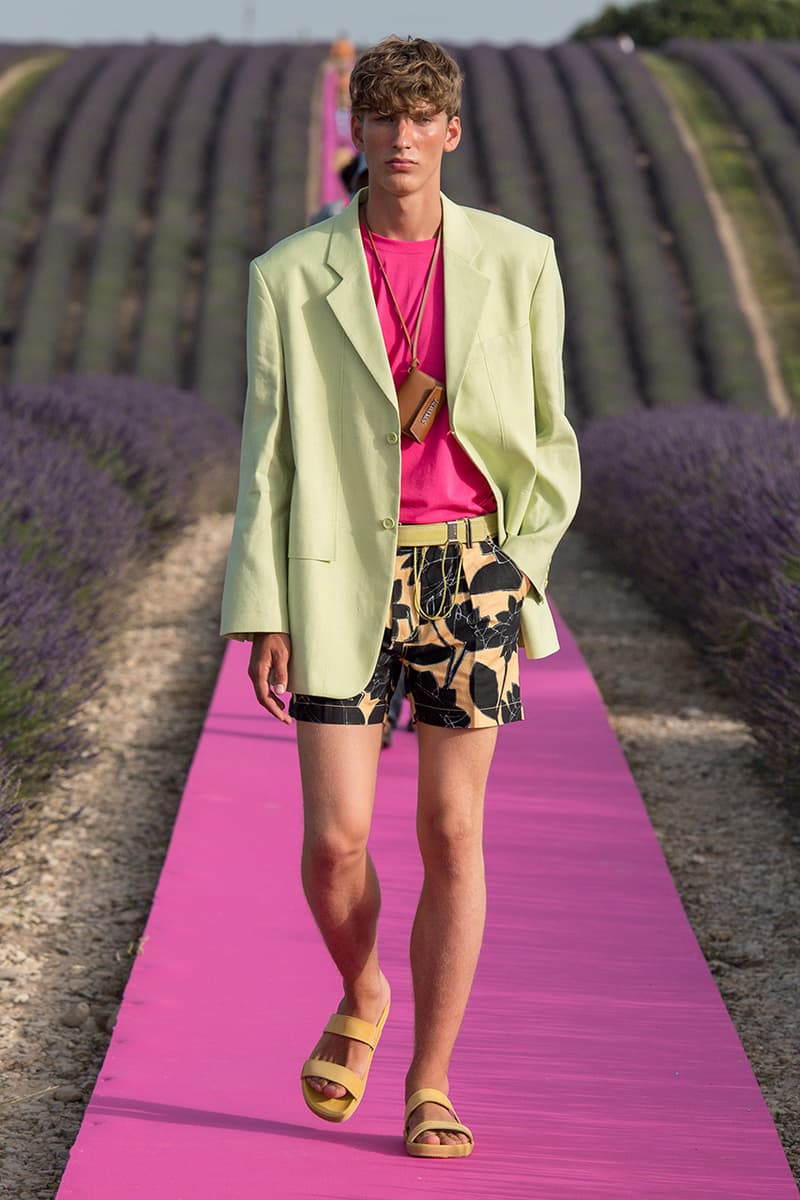 Jacquemus Spring/Summer 2020 Show "Le Coup de Soleil" The Sunburn Paris Fashion Week Men's SS20 Runway Collection Closer Look Review Best Looks Simon Porte Fashion Swarovski Collaboration