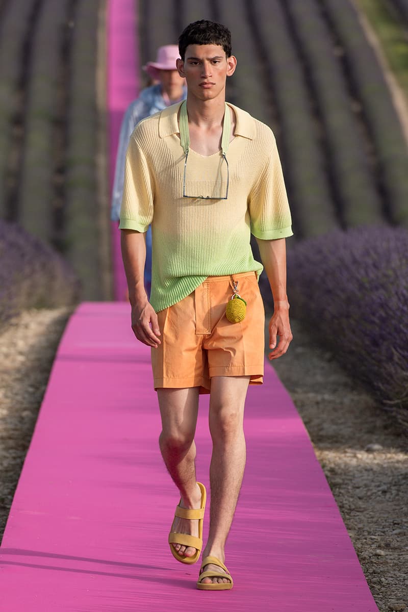 Jacquemus Spring/Summer 2020 Show "Le Coup de Soleil" The Sunburn Paris Fashion Week Men's SS20 Runway Collection Closer Look Review Best Looks Simon Porte Fashion Swarovski Collaboration