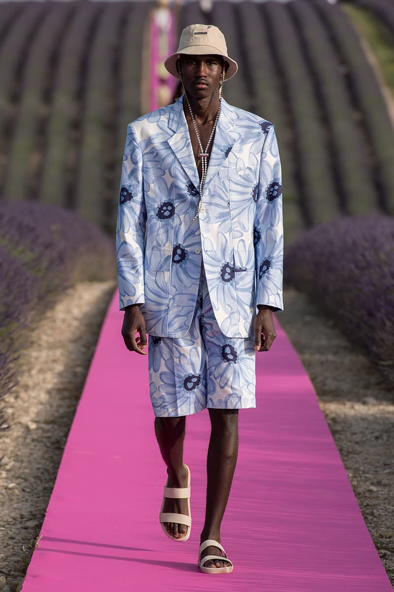 Jacquemus Spring/Summer 2020 Show "Le Coup de Soleil" The Sunburn Paris Fashion Week Men's SS20 Runway Collection Closer Look Review Best Looks Simon Porte Fashion Swarovski Collaboration
