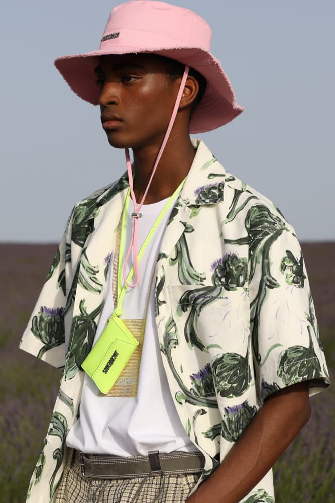 Jacquemus Spring/Summer 2020 Show "Le Coup de Soleil" The Sunburn Paris Fashion Week Men's SS20 Runway Collection Closer Look Review Best Looks Simon Porte Fashion Swarovski Collaboration