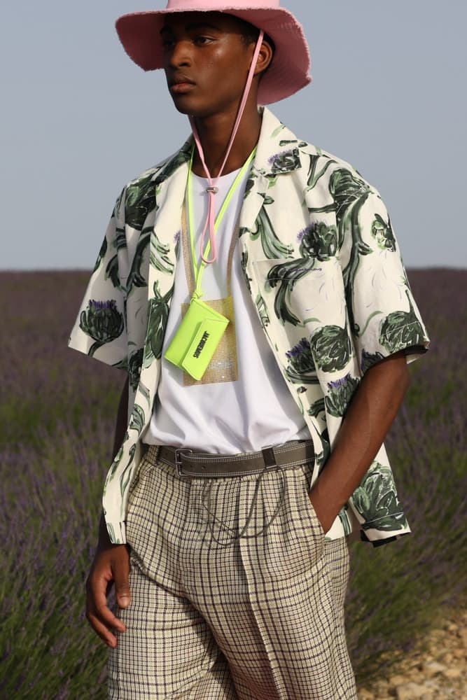 Jacquemus Spring/Summer 2020 Show "Le Coup de Soleil" The Sunburn Paris Fashion Week Men's SS20 Runway Collection Closer Look Review Best Looks Simon Porte Fashion Swarovski Collaboration