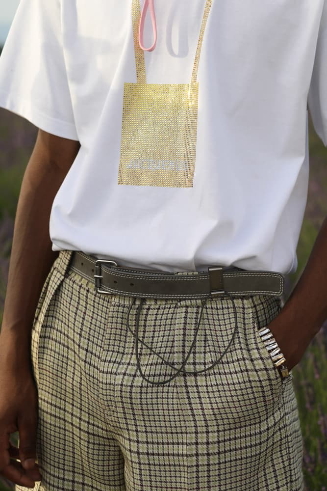 Jacquemus Spring/Summer 2020 Show "Le Coup de Soleil" The Sunburn Paris Fashion Week Men's SS20 Runway Collection Closer Look Review Best Looks Simon Porte Fashion Swarovski Collaboration
