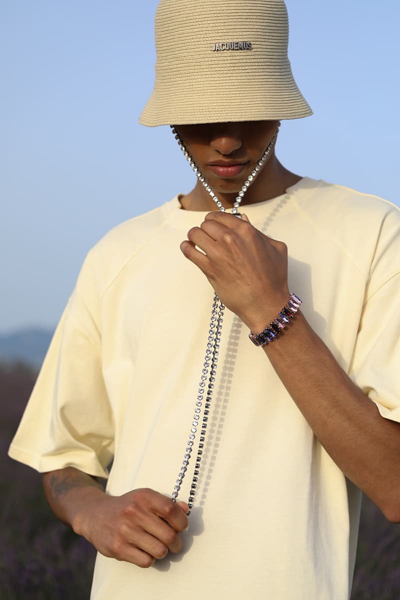 Jacquemus Spring/Summer 2020 Show "Le Coup de Soleil" The Sunburn Paris Fashion Week Men's SS20 Runway Collection Closer Look Review Best Looks Simon Porte Fashion Swarovski Collaboration