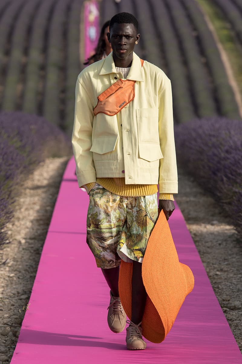 Jacquemus Spring/Summer 2020 Show "Le Coup de Soleil" The Sunburn Paris Fashion Week Men's SS20 Runway Collection Closer Look Review Best Looks Simon Porte Fashion Swarovski Collaboration