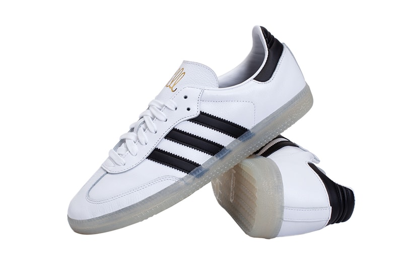 Jason Dill adidas Samba Official Look fucking awesome skateboarding shoe release info official look pictures black/white translucent sole 