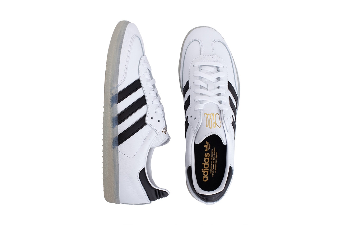 Jason Dill adidas Samba Official Look fucking awesome skateboarding shoe release info official look pictures black/white translucent sole 