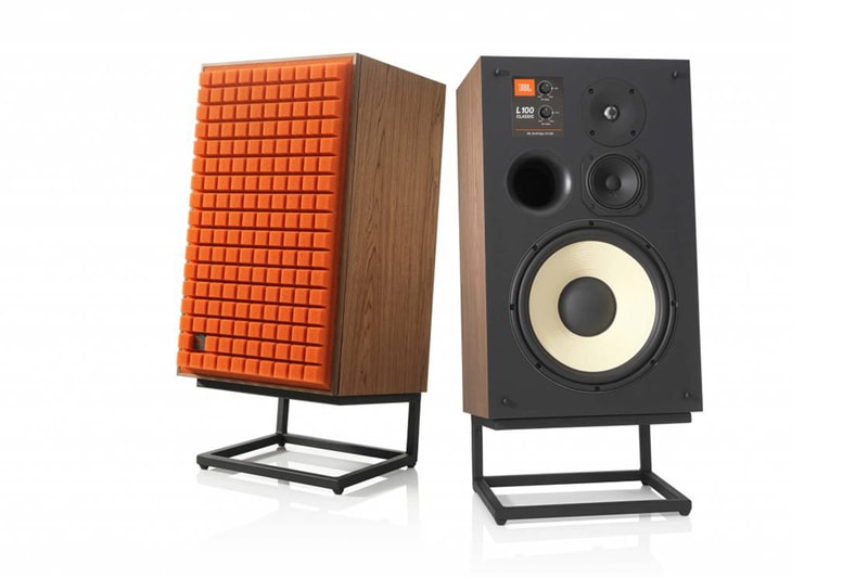 JBL L100 Classic 12 Inch 3 Way Bookshelf Speakers 1970 iconic woofer titanium front flex bass