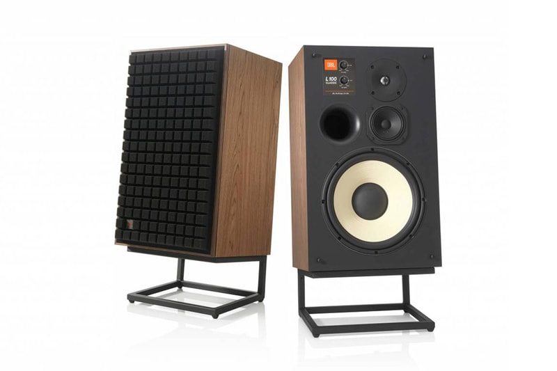 JBL L100 Classic 12 Inch 3 Way Bookshelf Speakers 1970 iconic woofer titanium front flex bass