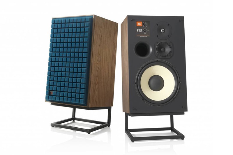 JBL L100 Classic 12 Inch 3 Way Bookshelf Speakers 1970 iconic woofer titanium front flex bass