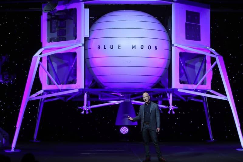 Jeff Bezos Amazon Colonize Space re:Mars Save the World Blue Moon Blue Origin