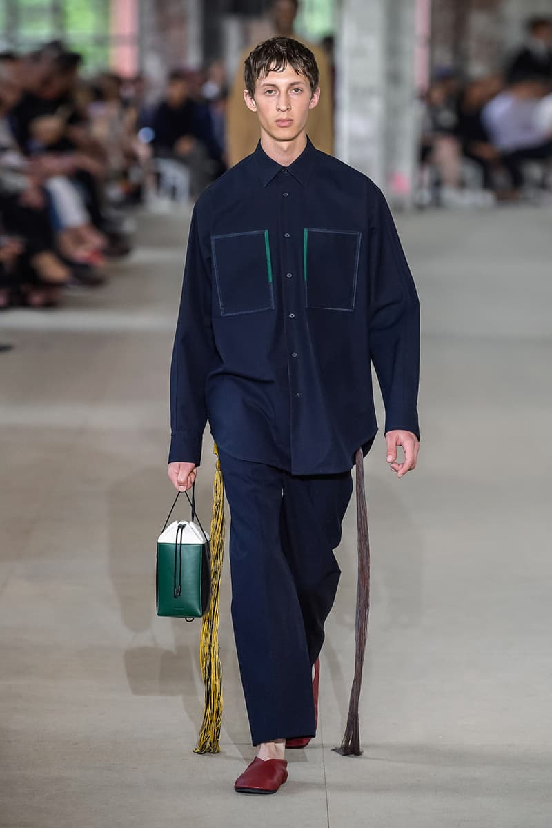 jil sander spring summer 2020 mens collection runway show paris fashion week 