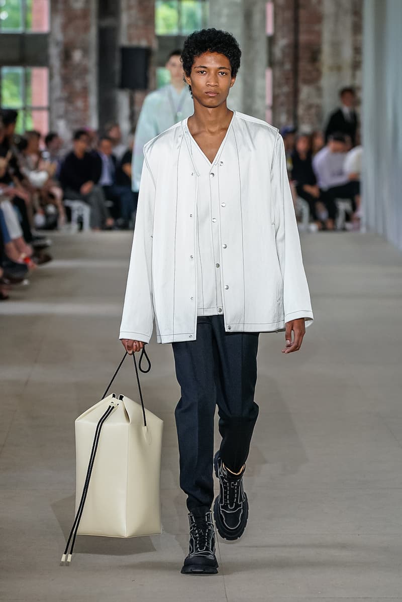 jil sander spring summer 2020 mens collection runway show paris fashion week 