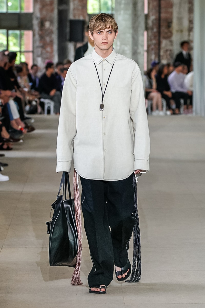 jil sander spring summer 2020 mens collection runway show paris fashion week 
