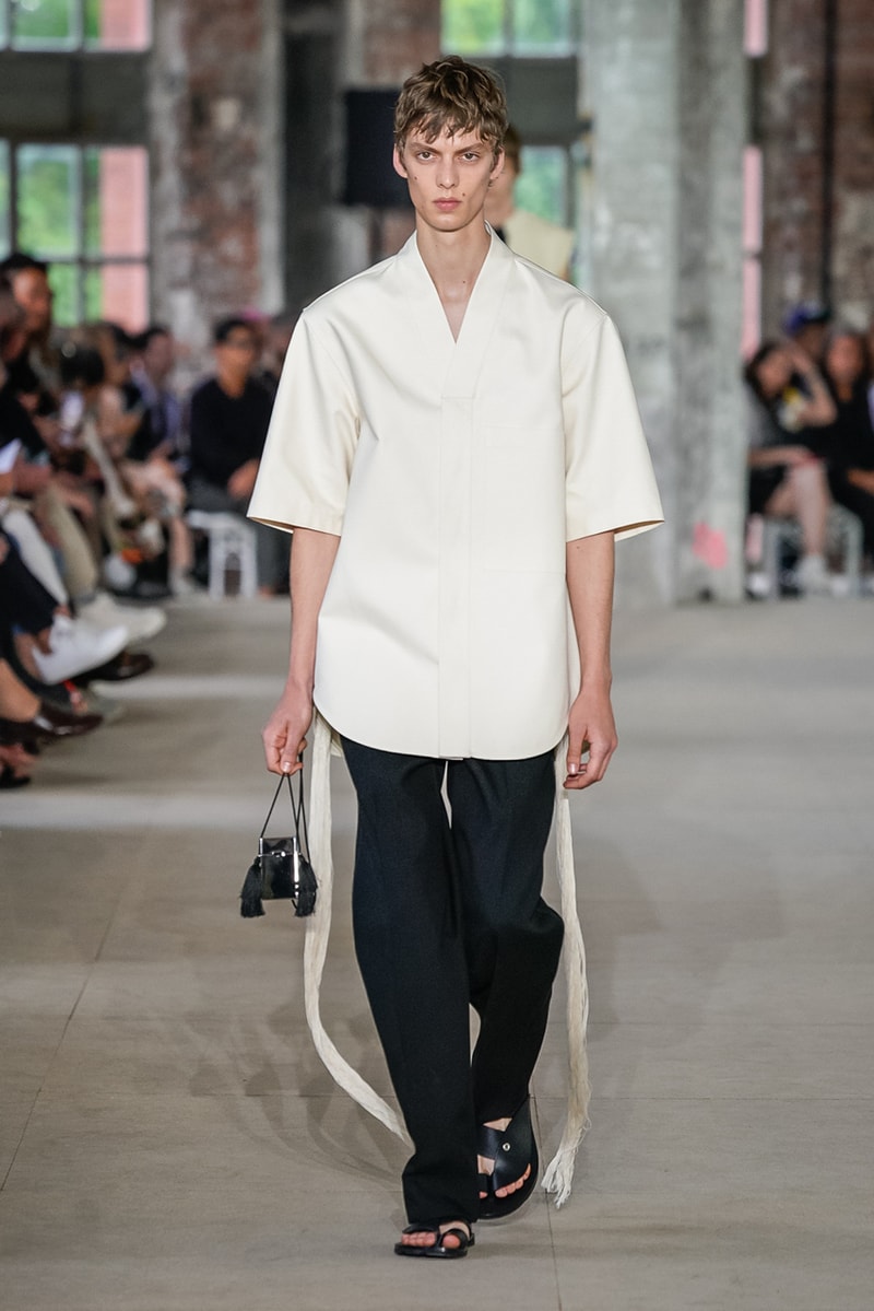 jil sander spring summer 2020 mens collection runway show paris fashion week 