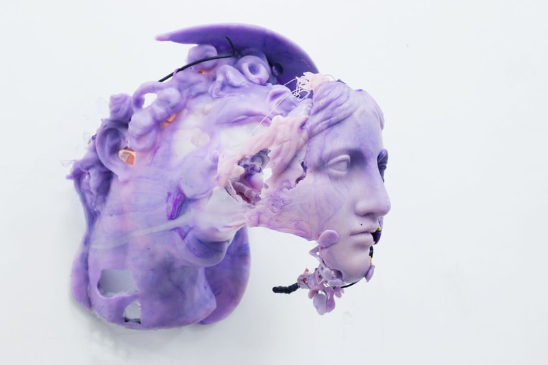 jin shan hall of mirrors night gallery exhibition sculptures los angeles artworks artists