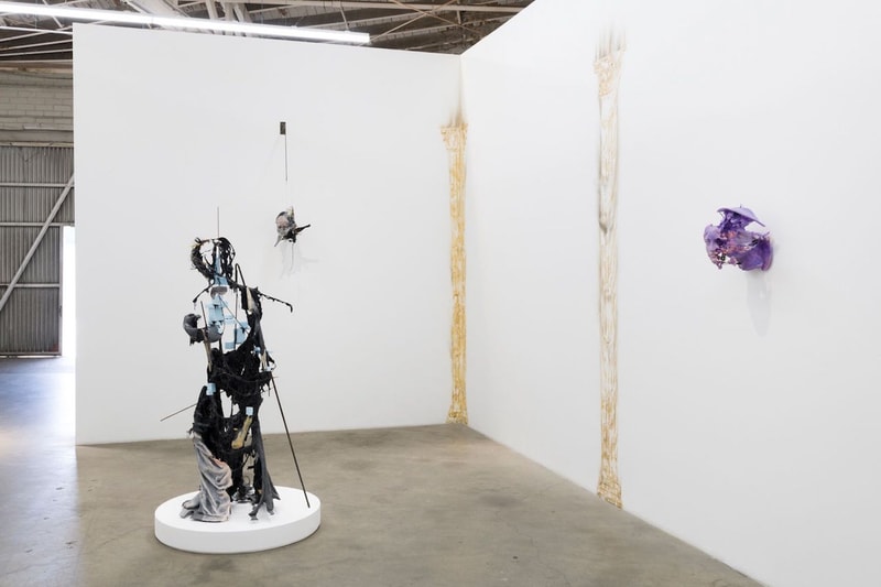 jin shan hall of mirrors night gallery exhibition sculptures los angeles artworks artists