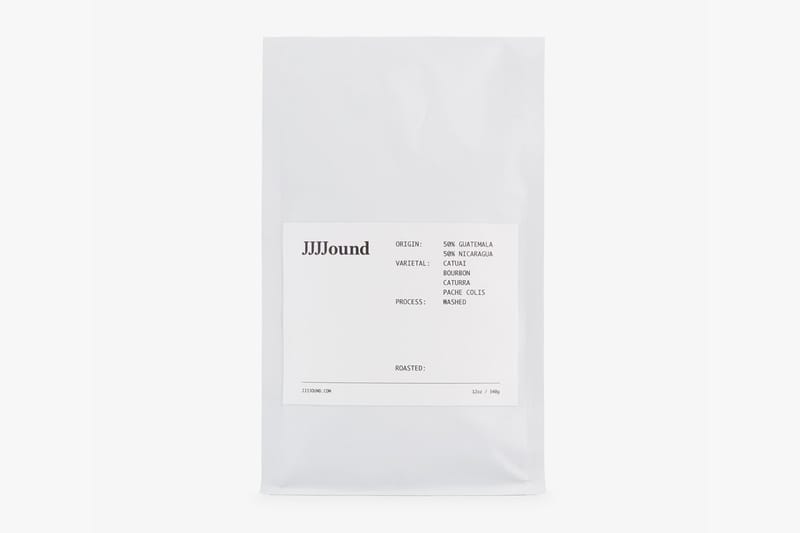 JJJJound Introduces Its Own Blend of Coffee Beans