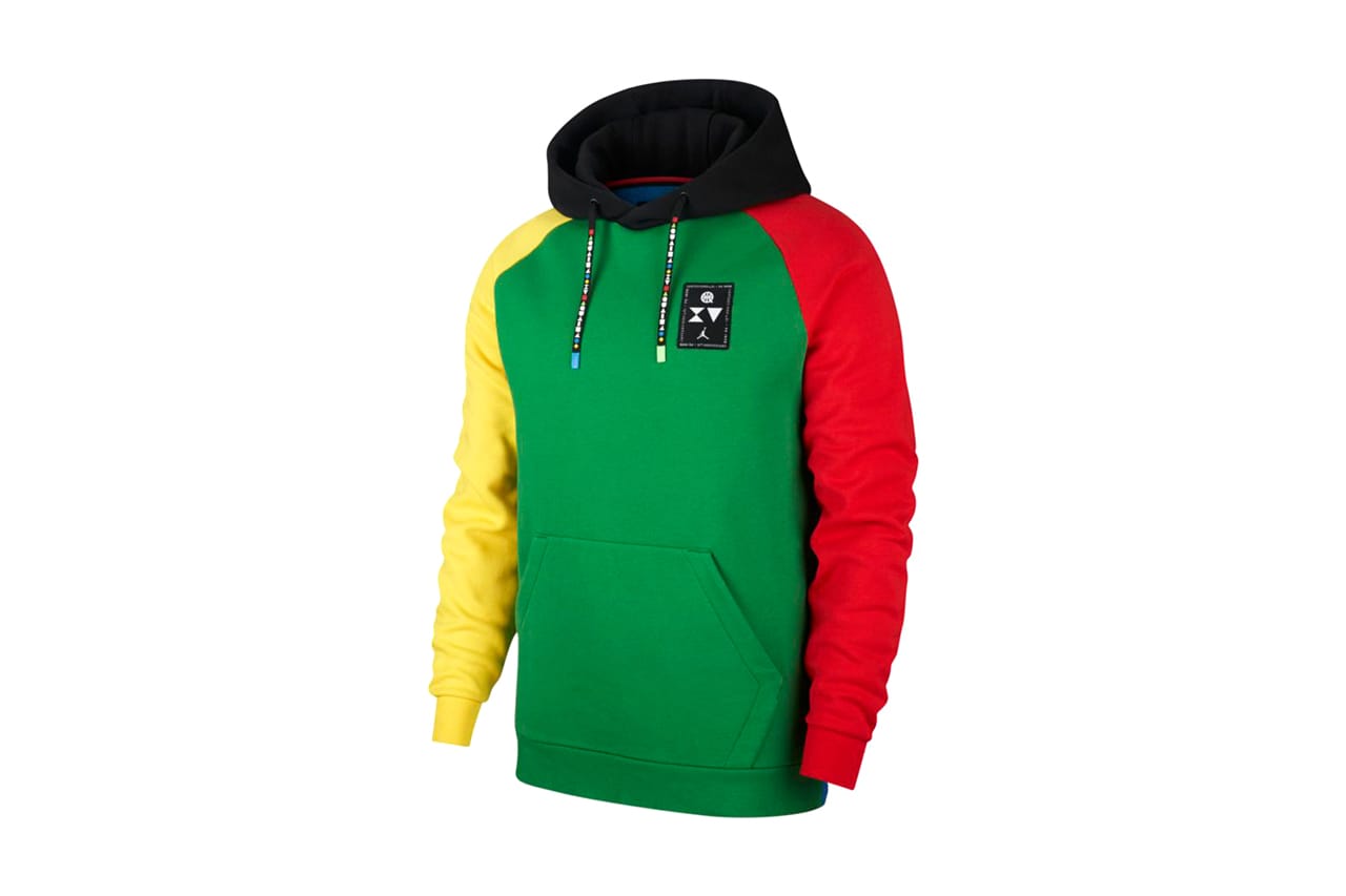 colorful jordan hoodie