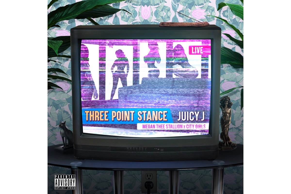 Juicy J Three Point Stance Featuring City Girls Megan Thee Stallion Single Stream