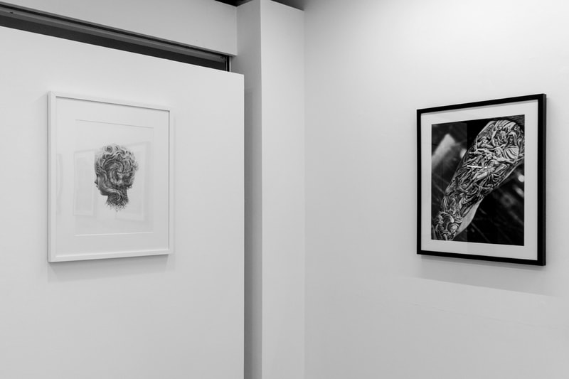 jun cha ronin hidari zingaro exhibition artworks paintings