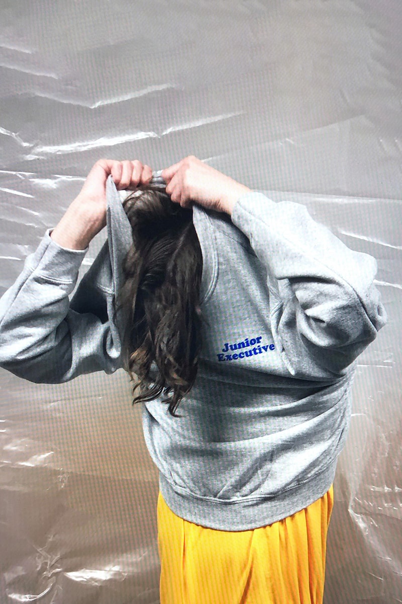 Junior Executive Fall/Winter 2019 FW19 Collection Lookbook Shirts T-Shirts Sweaters Graphic Print Gothenburg Atelje San Francisco record label Public Release Pleasure Studio Barnhus Stockholm