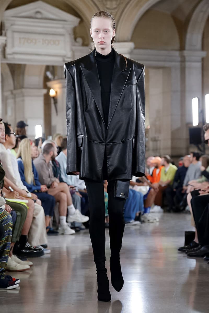 JUUN. J Paris Fashion Week Men's 2020 Spring/Summer 2020 Runway Presentation Men's Women's Collection Closer Look Images Shots Leather Technical Gothic Future Military Inspired Outerwear