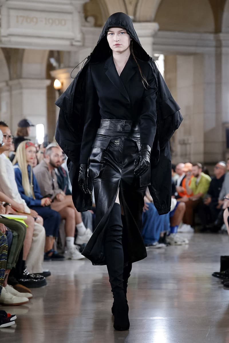 JUUN. J Paris Fashion Week Men's 2020 Spring/Summer 2020 Runway Presentation Men's Women's Collection Closer Look Images Shots Leather Technical Gothic Future Military Inspired Outerwear