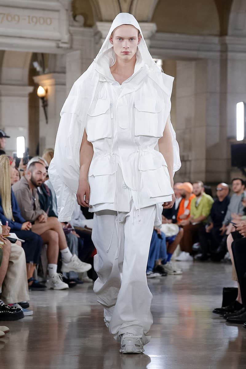 JUUN. J Paris Fashion Week Men's 2020 Spring/Summer 2020 Runway Presentation Men's Women's Collection Closer Look Images Shots Leather Technical Gothic Future Military Inspired Outerwear