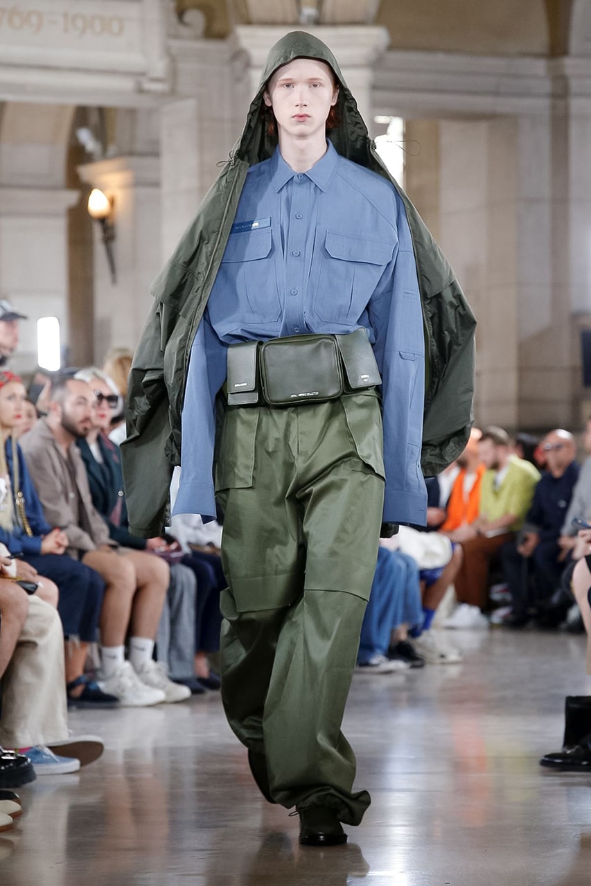JUUN. J Paris Fashion Week Men's 2020 Spring/Summer 2020 Runway Presentation Men's Women's Collection Closer Look Images Shots Leather Technical Gothic Future Military Inspired Outerwear