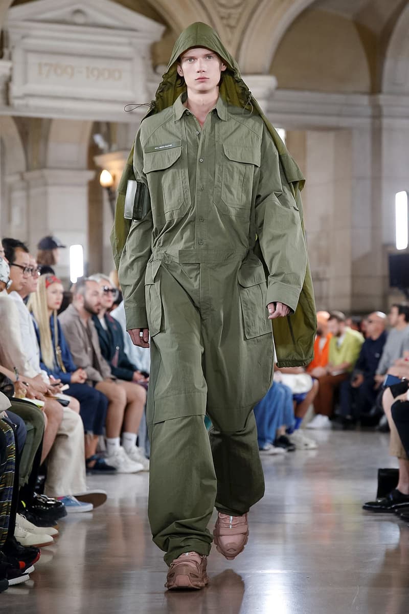 JUUN. J Paris Fashion Week Men's 2020 Spring/Summer 2020 Runway Presentation Men's Women's Collection Closer Look Images Shots Leather Technical Gothic Future Military Inspired Outerwear