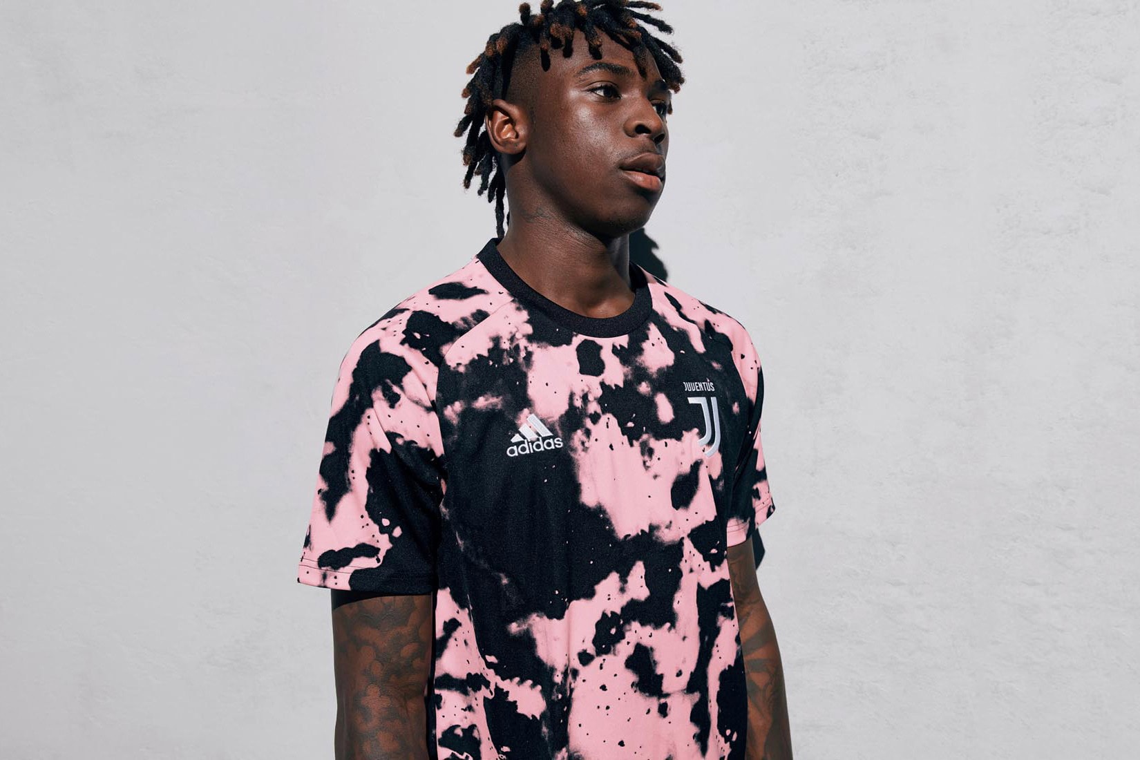 Juventus' adidas x Parley 2019/20 Pre-Match Kits parley for the oceans football soccer kits jerseys italy three stripes