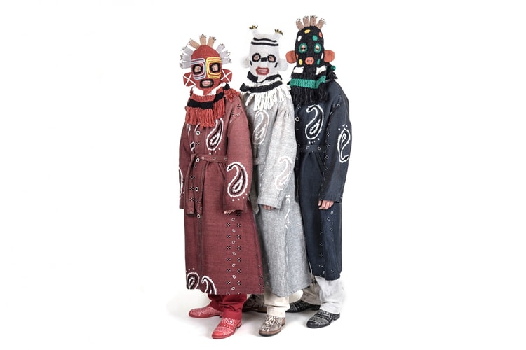 KAPITAL's FW19 Lookbook Showcases Custom Masks & Highly Deconstructed Garments
