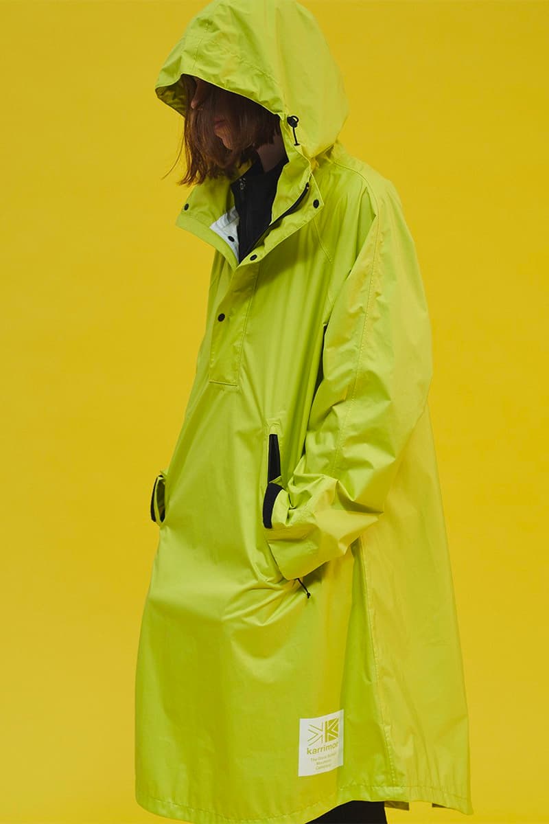 Karrimor Japan Summer 2019 Collection Tailored garments Yuta Yamada functional hi-tech luggage suitcase british outdoor parka poncho raincoat jacket shoegazing shoegaze