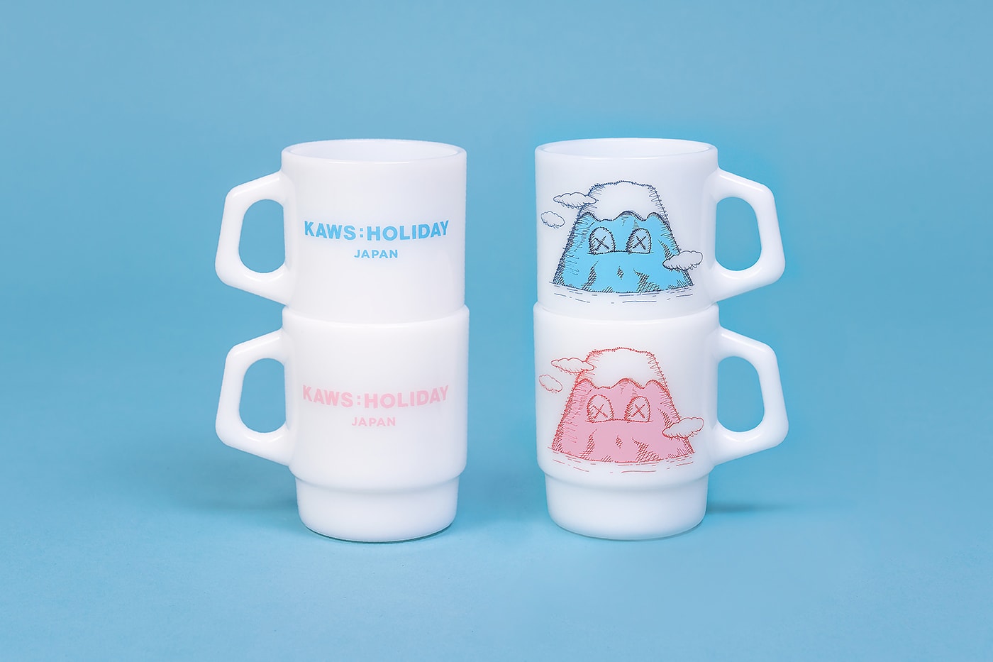 KAWS HOLIDAY Japan Camping Exhibition Mount Fuji