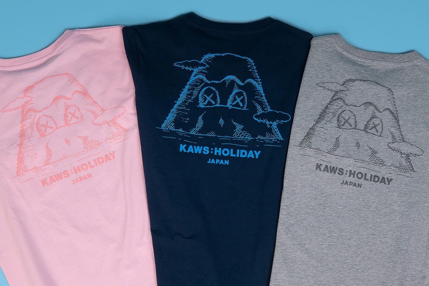 KAWS HOLIDAY Japan Camping Exhibition Mount Fuji