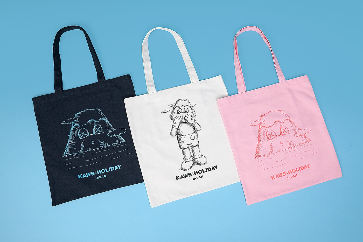 KAWS HOLIDAY Japan Camping Exhibition Mount Fuji