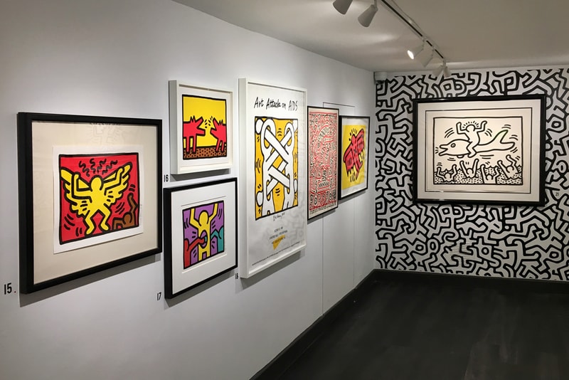 keith haring icon exhibition rhodes contemporary london artworks paintings