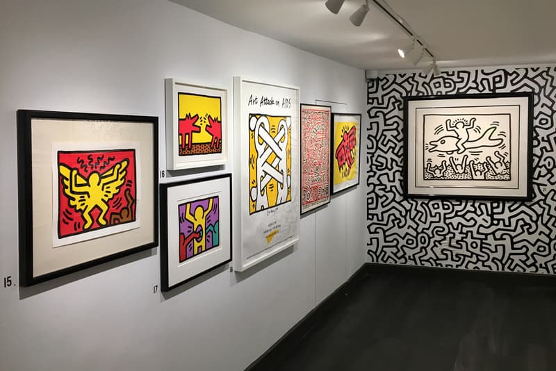 keith haring icon exhibition rhodes contemporary london artworks paintings