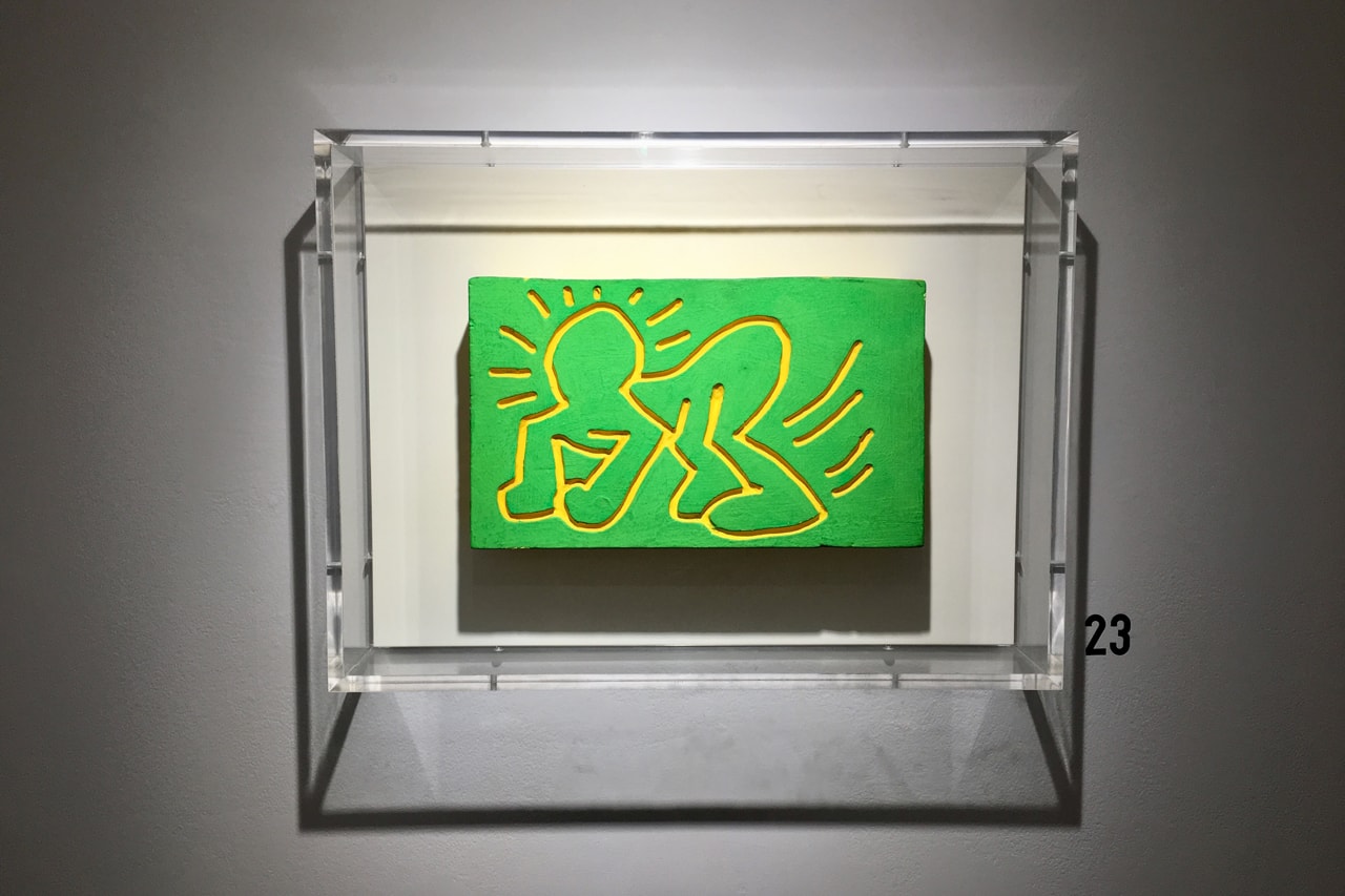 keith haring icon exhibition rhodes contemporary london artworks paintings