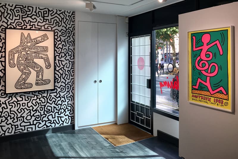 keith haring icon exhibition rhodes contemporary london artworks paintings