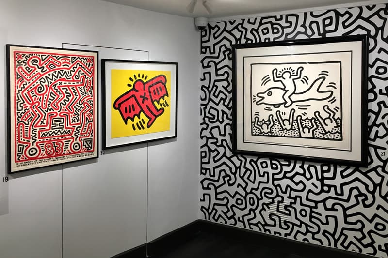 keith haring icon exhibition rhodes contemporary london artworks paintings